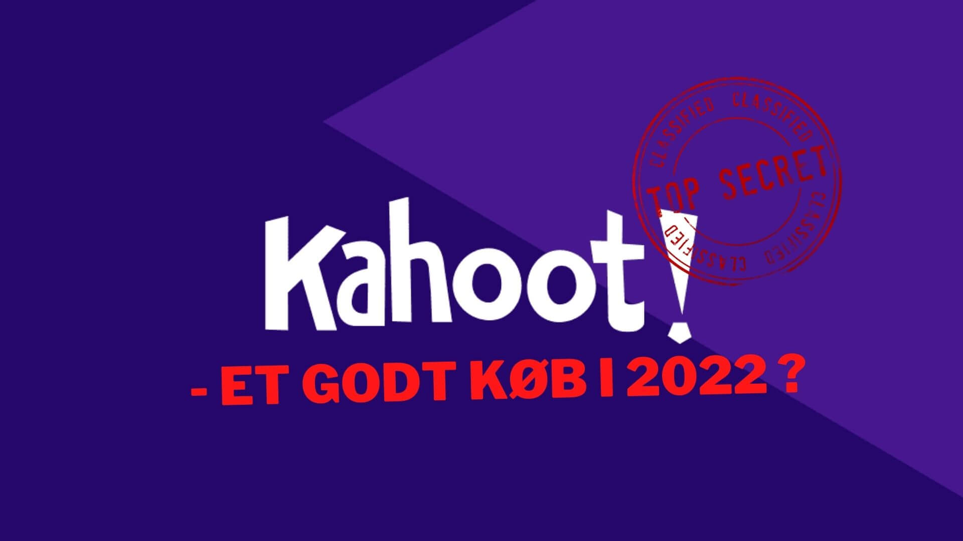 Kahoot Aktien – Er Kahoot aktien en god investering i 2022?